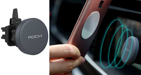 Rock Magnetic Car Air Vent Smartphone Holder