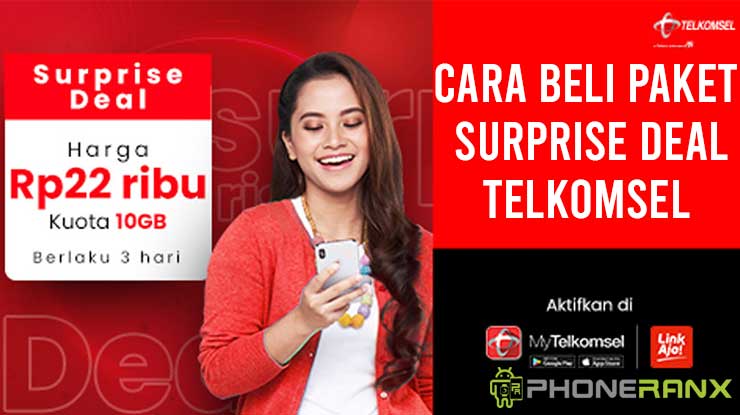 Cara Beli Paket Surprise Deal Telkomsel