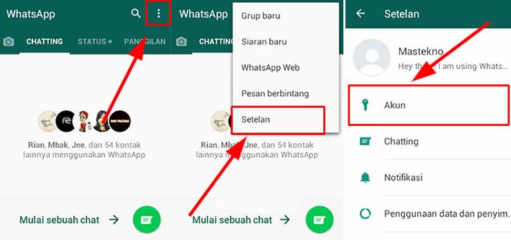 Cara Blokir WhatsApp Android